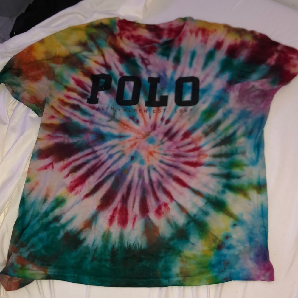 ❤️🔥TIE DYE POLO SHIRT❤️🔥
